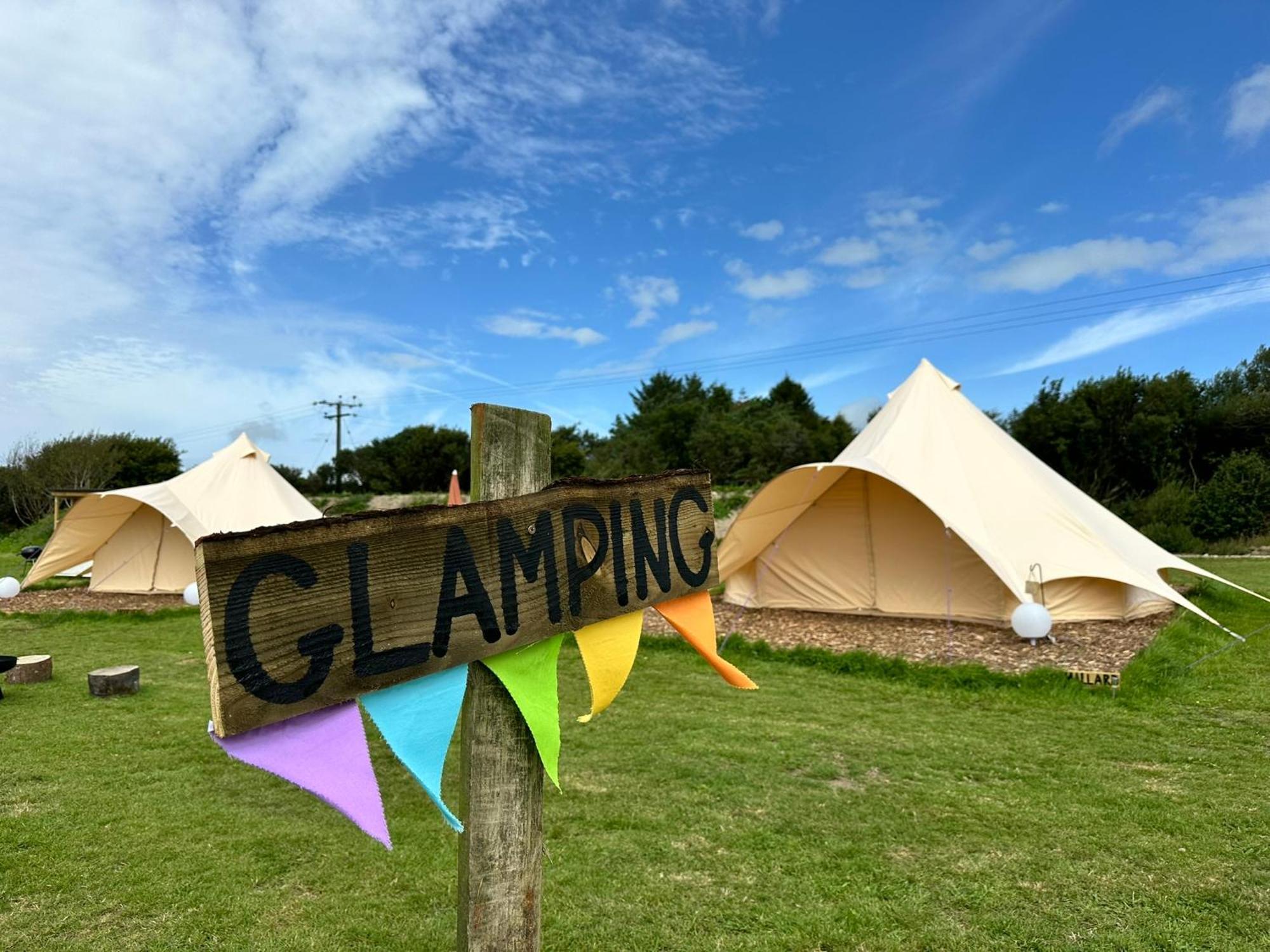 Lakeside Glamping Firecrest St Columb Major Esterno foto