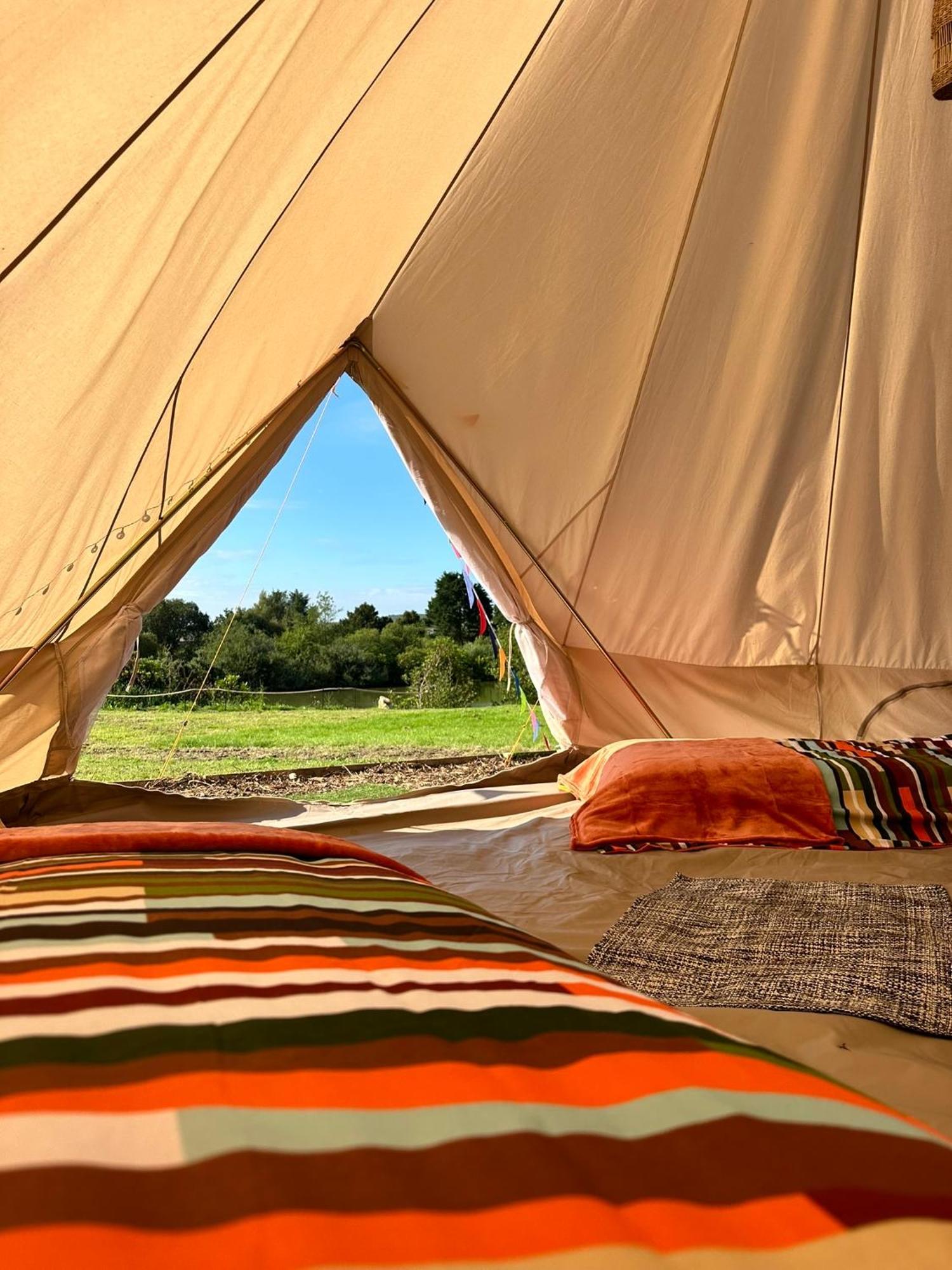 Lakeside Glamping Firecrest St Columb Major Esterno foto
